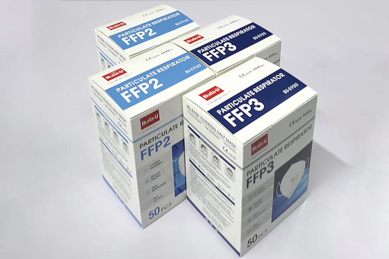 Респиратор лицевого щитка гермошлема FFP2 частичный, FFP2 фильтруя половинную маску, ПК 1 пакует или 10 ПК пакуют 50 ПК /Box