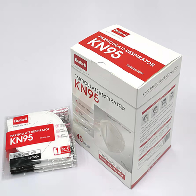EUA утвердил KN95 пакет уровня предохранения от слоя GB2626 лицевого щитка гермошлема 5 одиночный